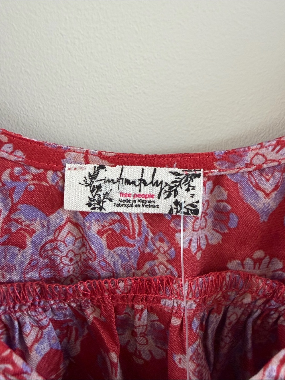 Free People Floral Satin Dress - Picture 3 of 5